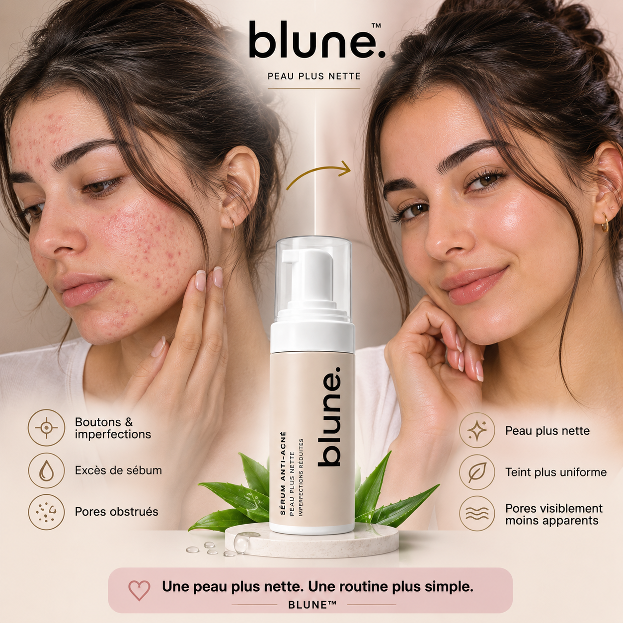 BLUNE™ | Votre Rituel Anti-Imperfections Quotidien
