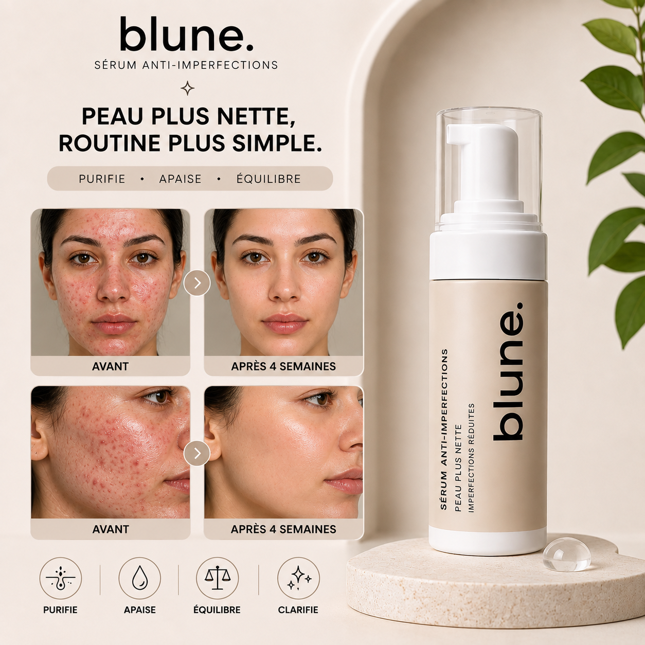 BLUNE™ | Votre Rituel Anti-Imperfections Quotidien