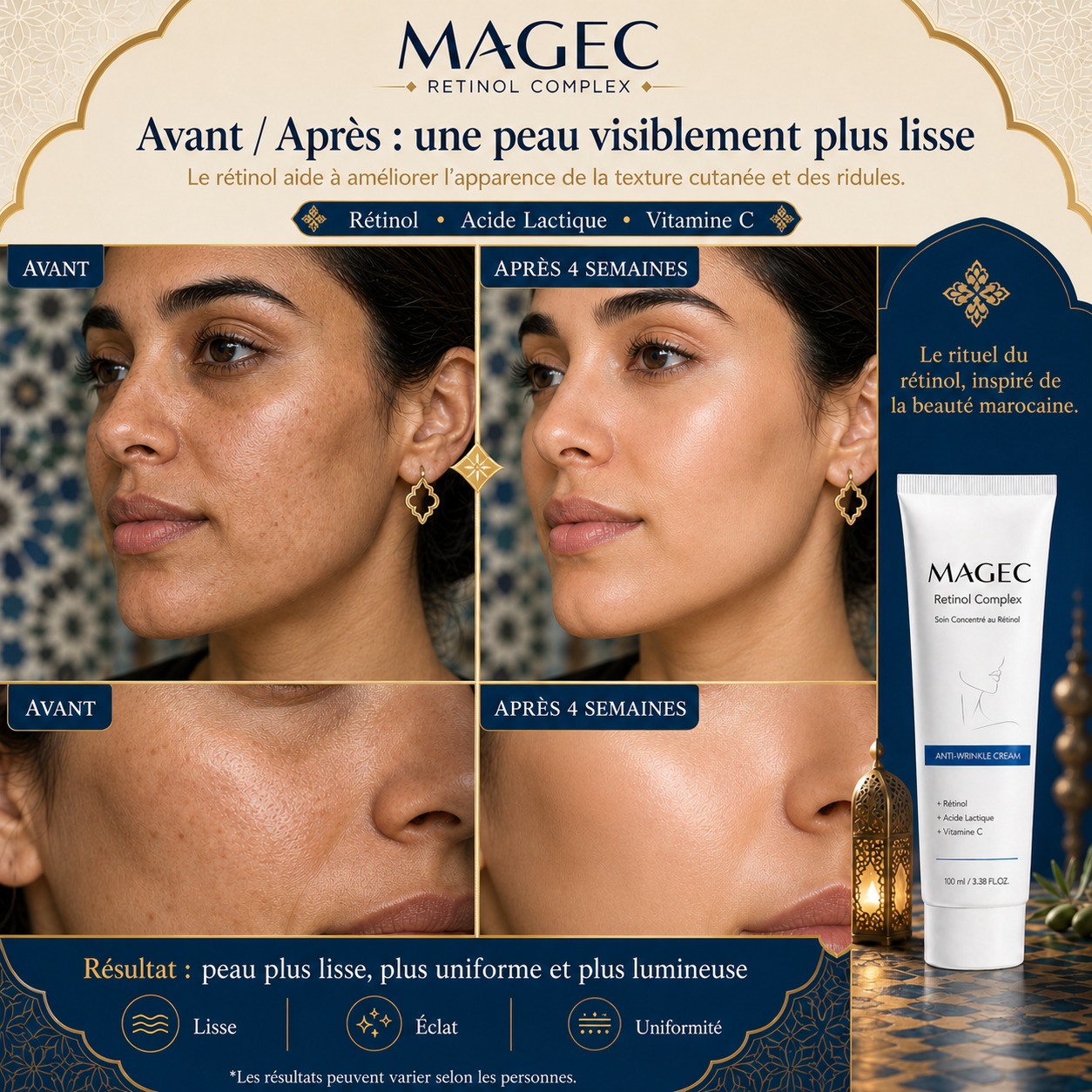 MAGEC™ | Crème soin éclat & peau lisse